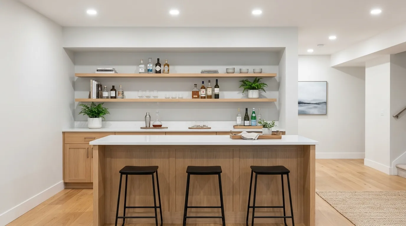 14 Stylish Basement Bar Ideas for the Ultimate Entertainment Space inspiration image 9