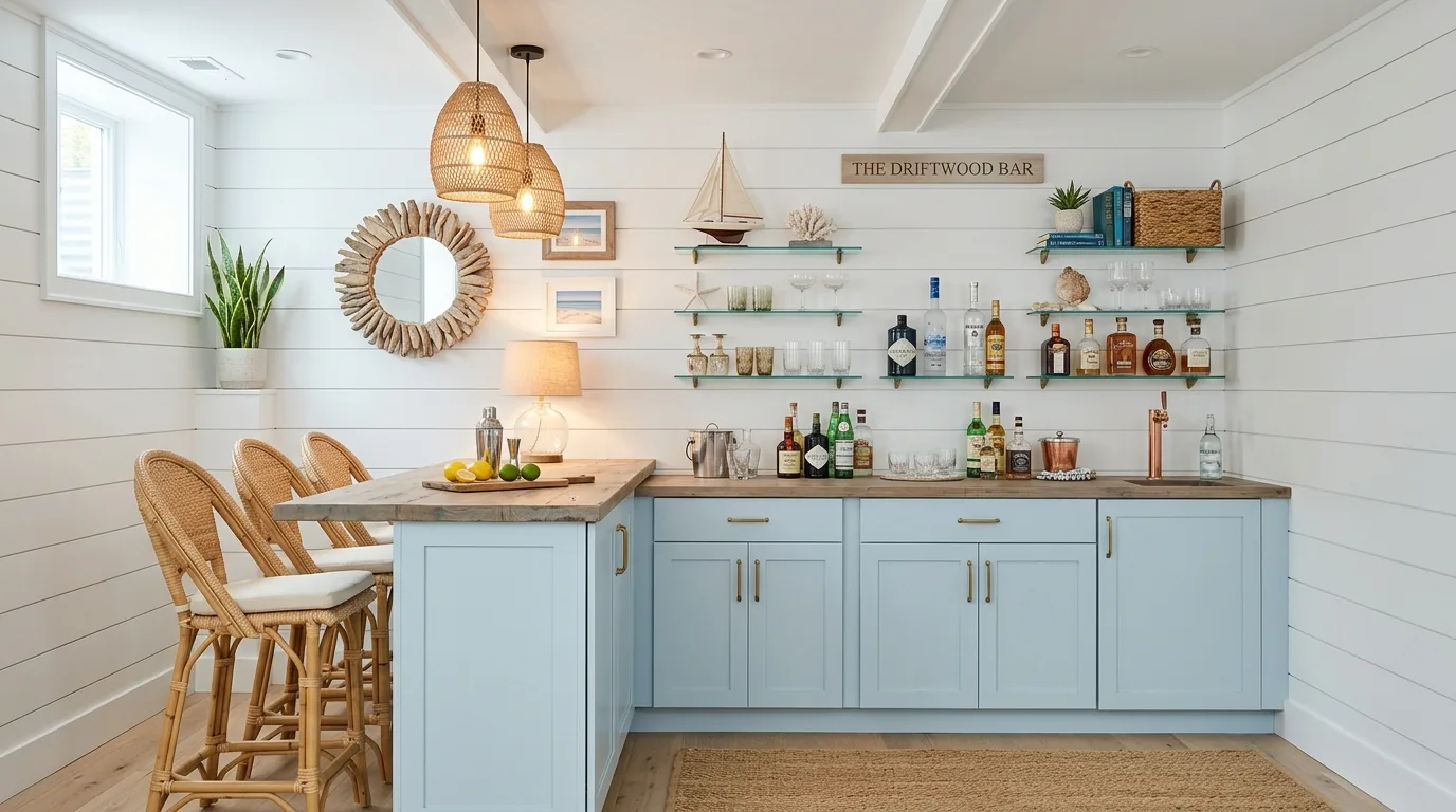 14 Stylish Basement Bar Ideas for the Ultimate Entertainment Space inspiration image 11