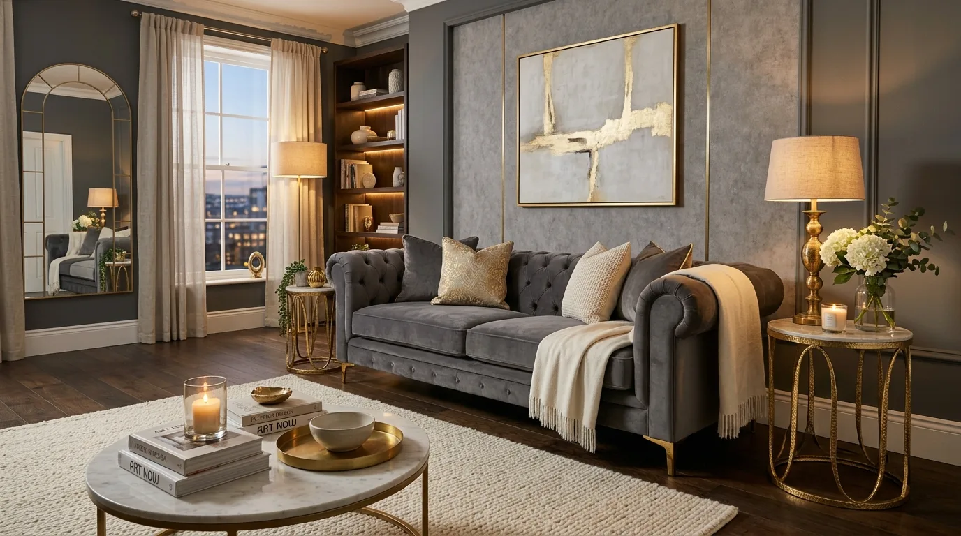 12 Stylish Grey Sofa Ideas for a Versatile Living Room Foundation inspiration image 4