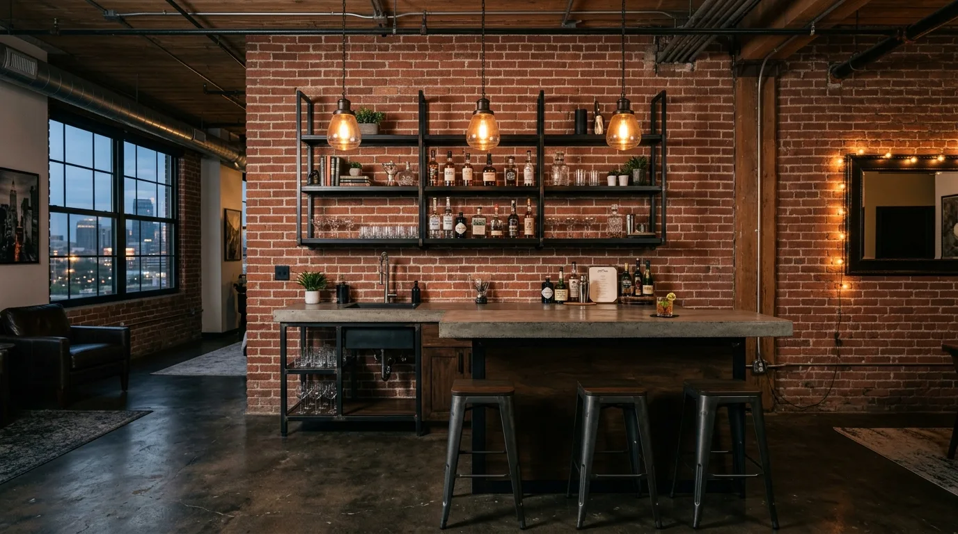 12 Stylish Wet Bar Ideas for a Sophisticated Home Entertaining Area inspiration image 7