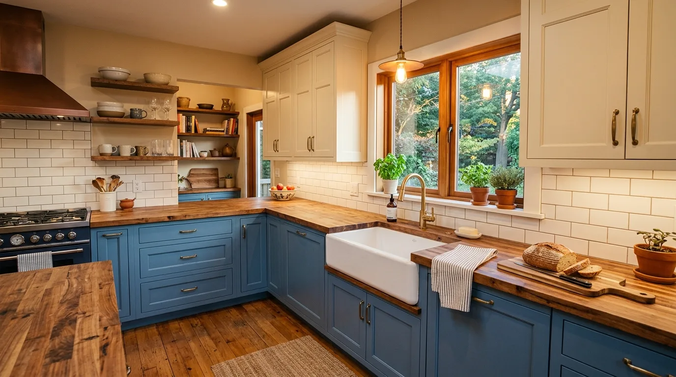 15 Trendy Two-Tone Kitchen Cabinet Ideas for Visual Interest inspiration image 4