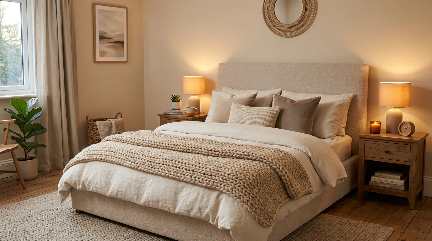 15 Warm Cozy Bedroom Ideas for the Ultimate Sleep Sanctuary hero image