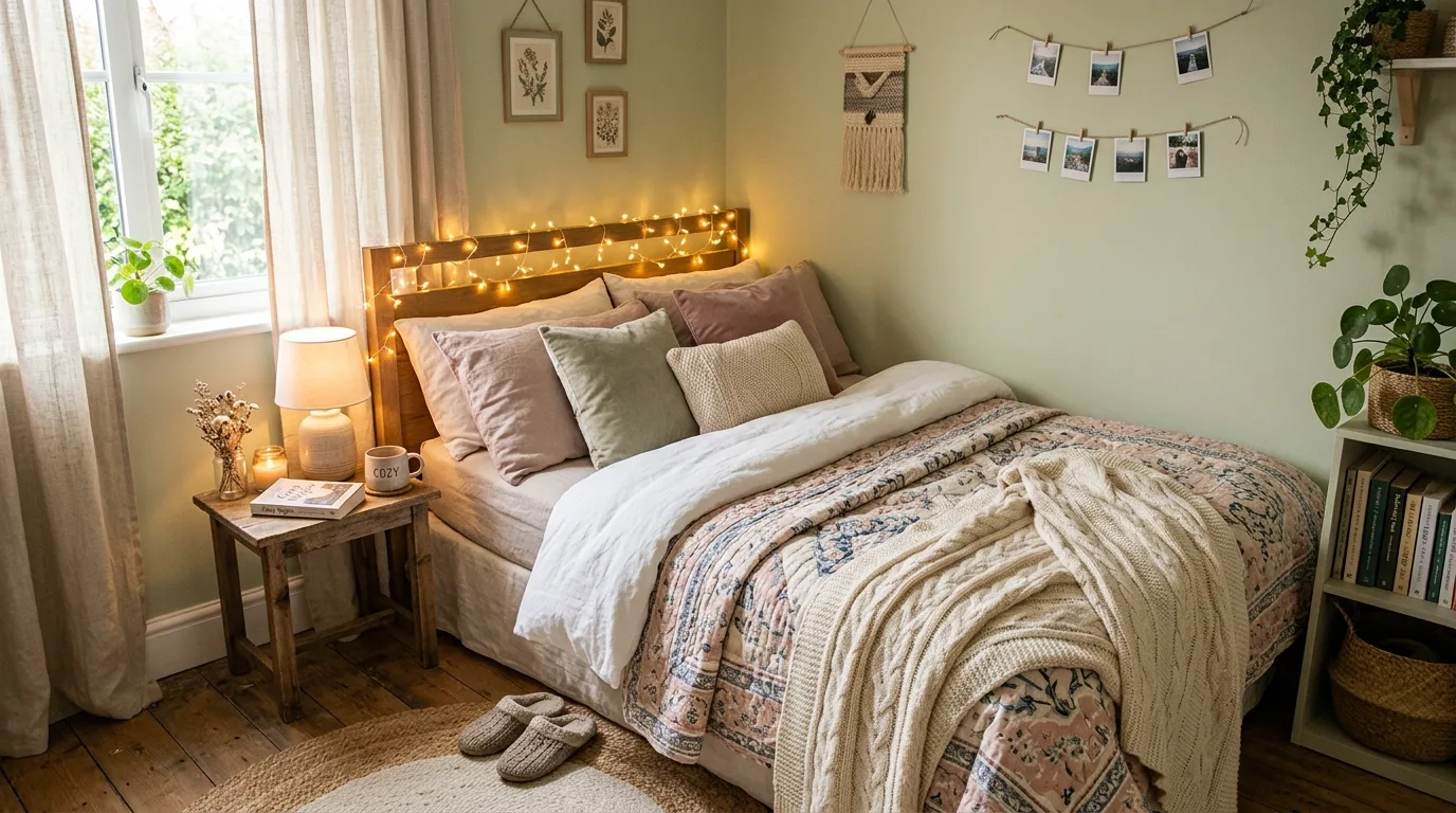 15 Warm Cozy Bedroom Ideas for the Ultimate Sleep Sanctuary inspiration image 4