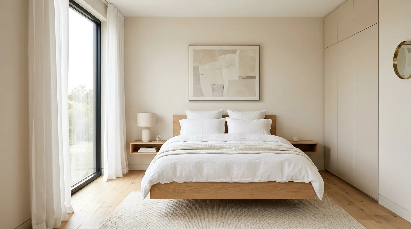 13 Warm Neutral Bedroom Ideas for a Calm and Cozy Sanctuary inspiration image 8