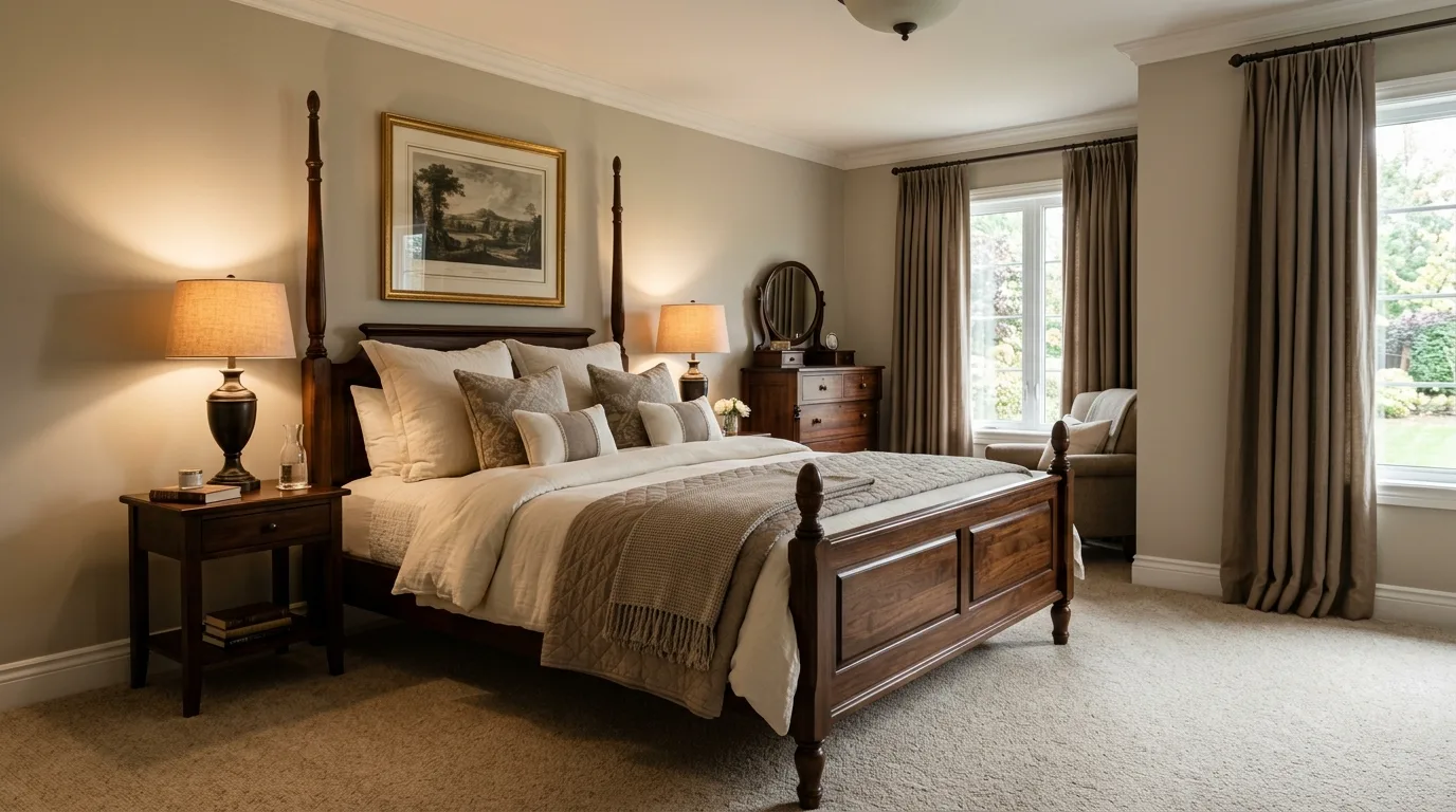 13 Warm Neutral Bedroom Ideas for a Calm and Cozy Sanctuary inspiration image 9
