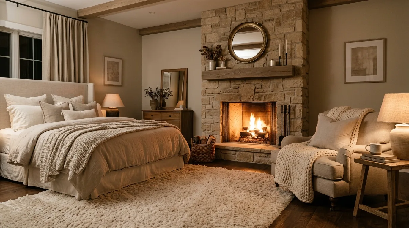 13 Warm Neutral Bedroom Ideas for a Calm and Cozy Sanctuary inspiration image 11