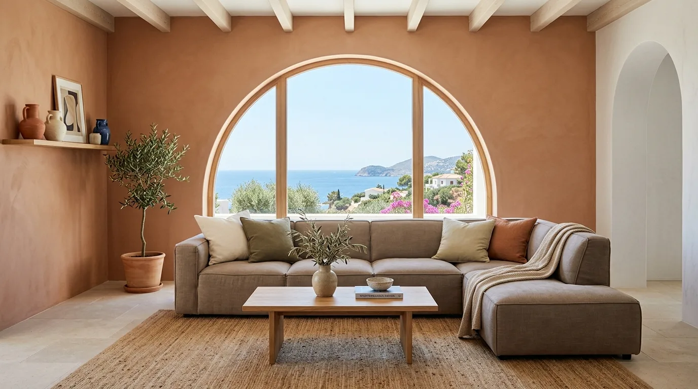 13 Warm Terracotta Living Room Ideas for an Earthy Mediterranean Vibe inspiration image 5