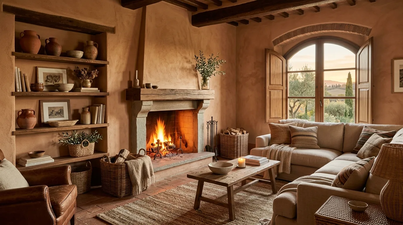 13 Warm Terracotta Living Room Ideas for an Earthy Mediterranean Vibe inspiration image 11