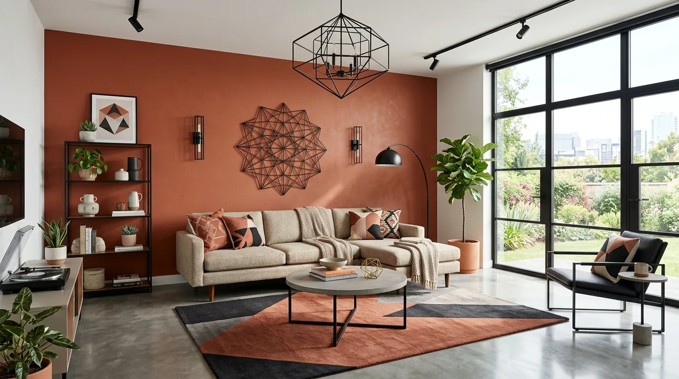 13 Warm Terracotta Living Room Ideas for an Earthy Mediterranean Vibe inspiration image 12