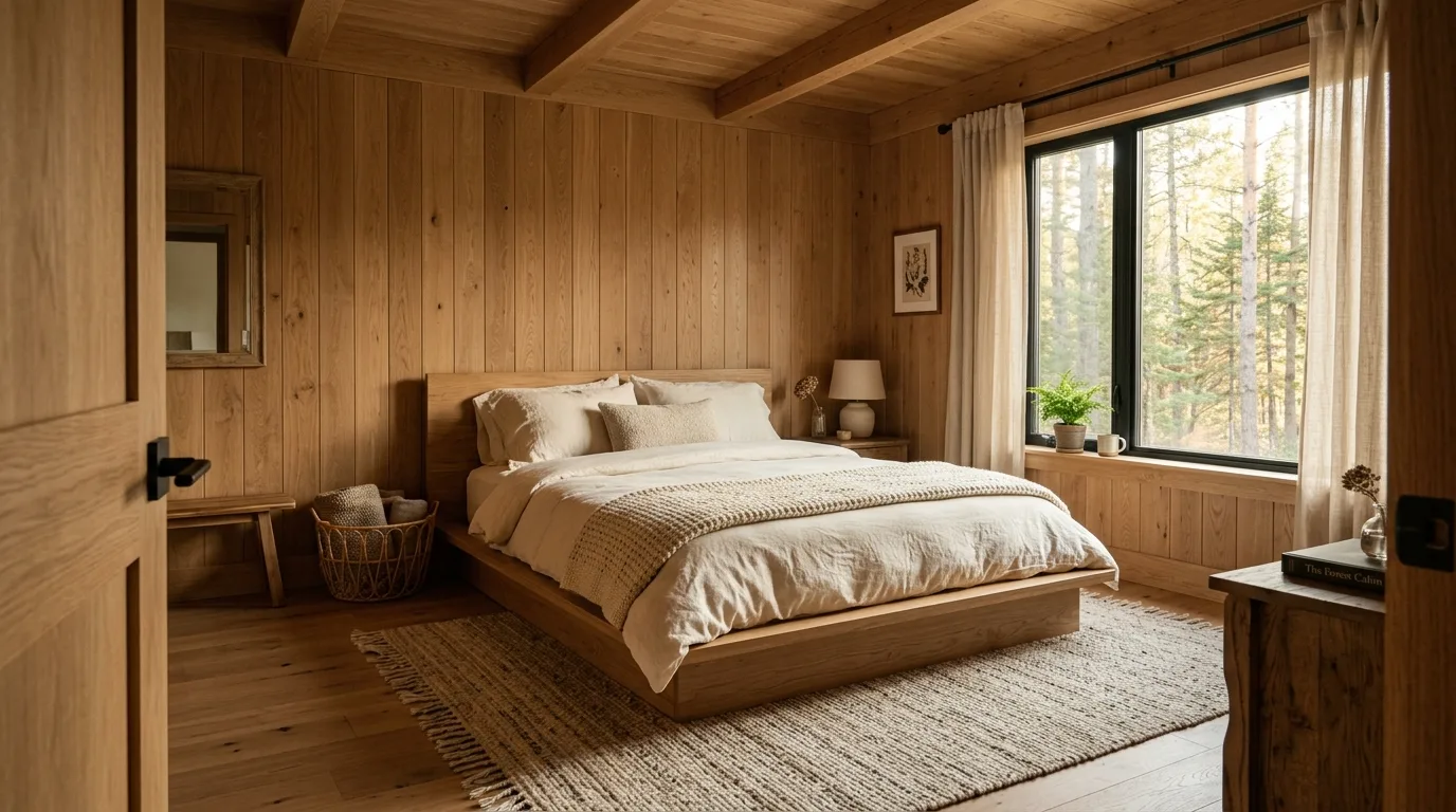 13 Warm Wood Bedroom Ideas for a Cozy and Natural Retreat hero image