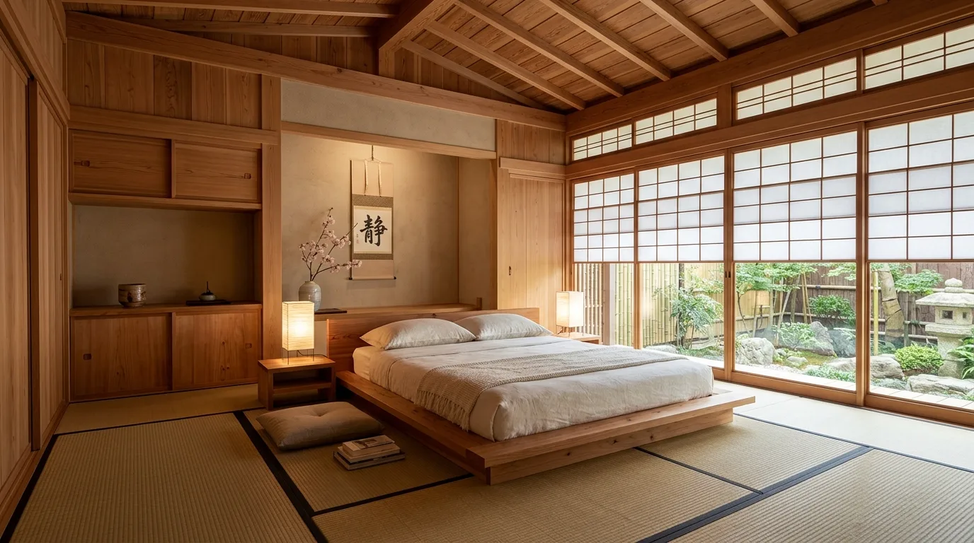 13 Warm Wood Bedroom Ideas for a Cozy and Natural Retreat inspiration image 8