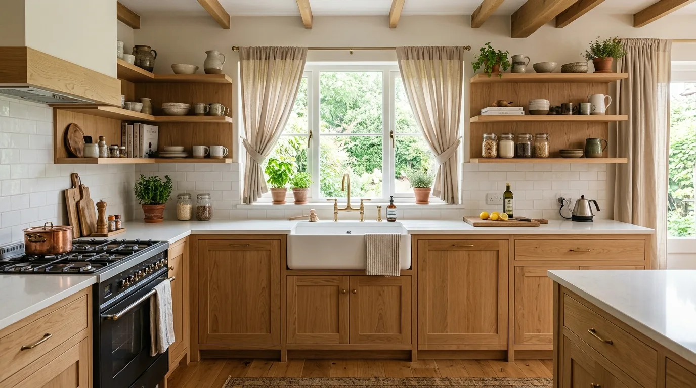 12 Warm Wood Kitchen Ideas for a Cozy and Natural Culinary Space hero image