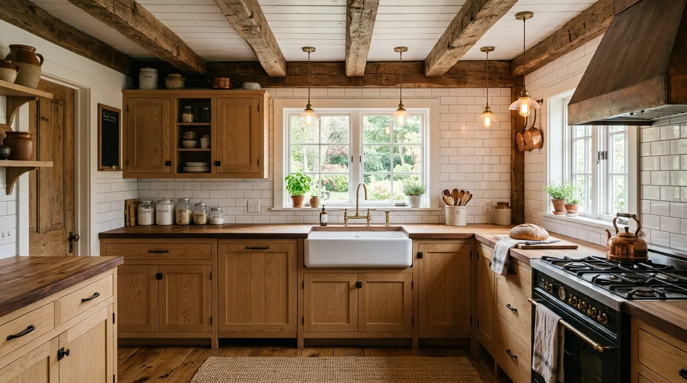 12 Warm Wood Kitchen Ideas for a Cozy and Natural Culinary Space inspiration image 5