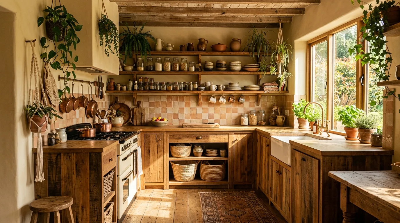 12 Warm Wood Kitchen Ideas for a Cozy and Natural Culinary Space inspiration image 10
