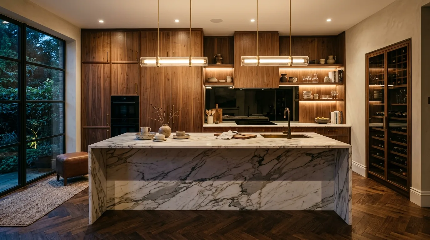 12 Warm Wood Kitchen Ideas for a Cozy and Natural Culinary Space inspiration image 12