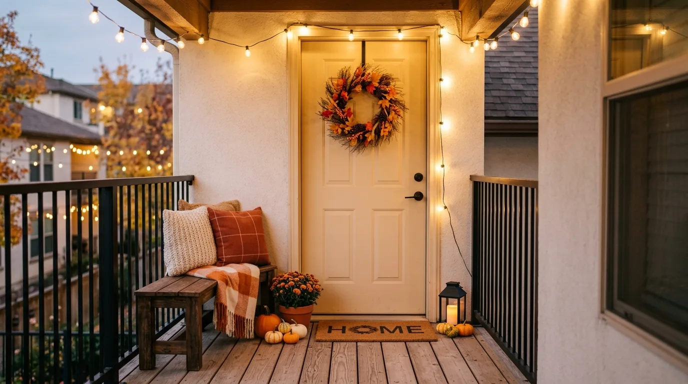 13 Welcoming Fall Porch Decor Ideas for Autumn Curb Appeal inspiration image 4