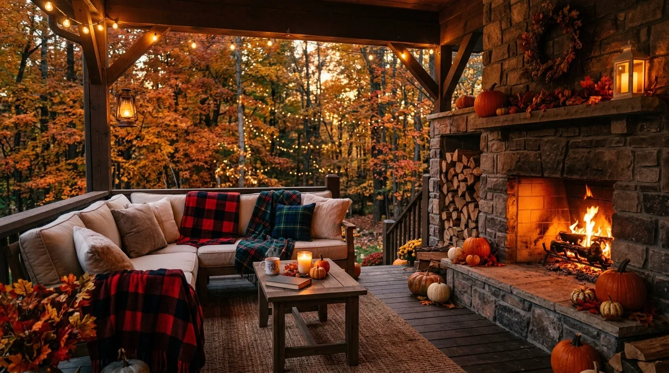 13 Welcoming Fall Porch Decor Ideas for Autumn Curb Appeal inspiration image 13