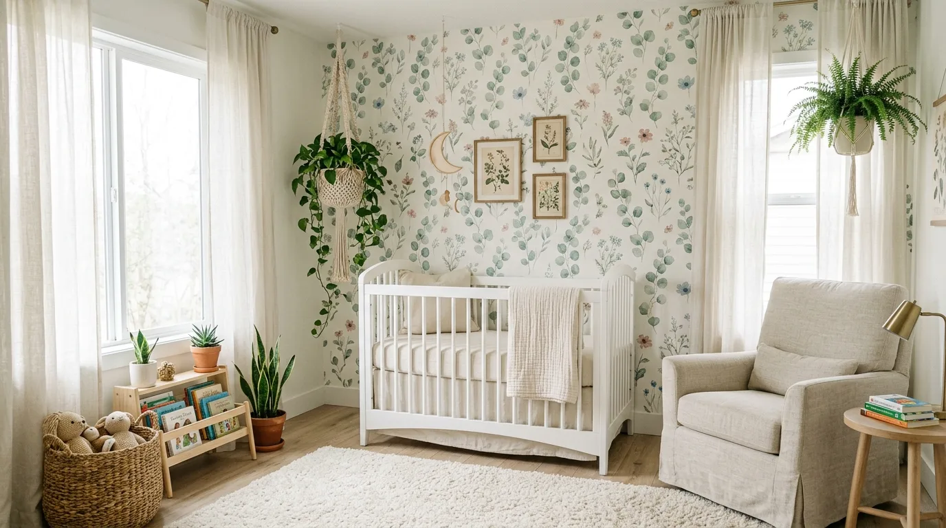 13 Whimsical Nature-Inspired Nursery Ideas for a Serene Baby Room inspiration image 3