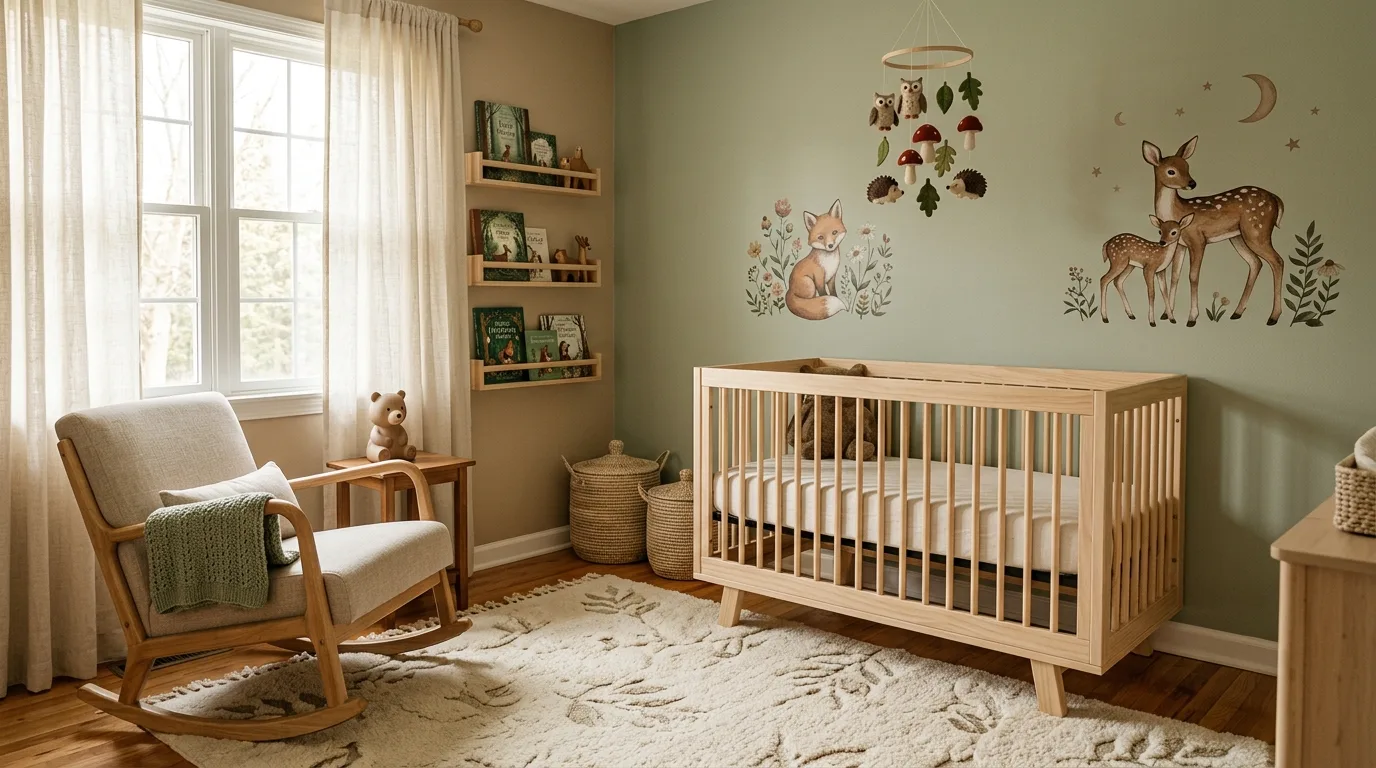 13 Whimsical Nature-Inspired Nursery Ideas for a Serene Baby Room inspiration image 5