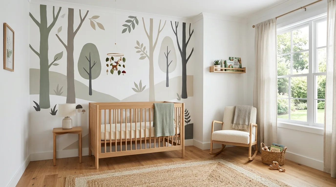 13 Whimsical Nature-Inspired Nursery Ideas for a Serene Baby Room inspiration image 7
