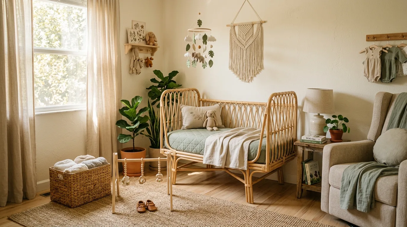 13 Whimsical Nature-Inspired Nursery Ideas for a Serene Baby Room inspiration image 13