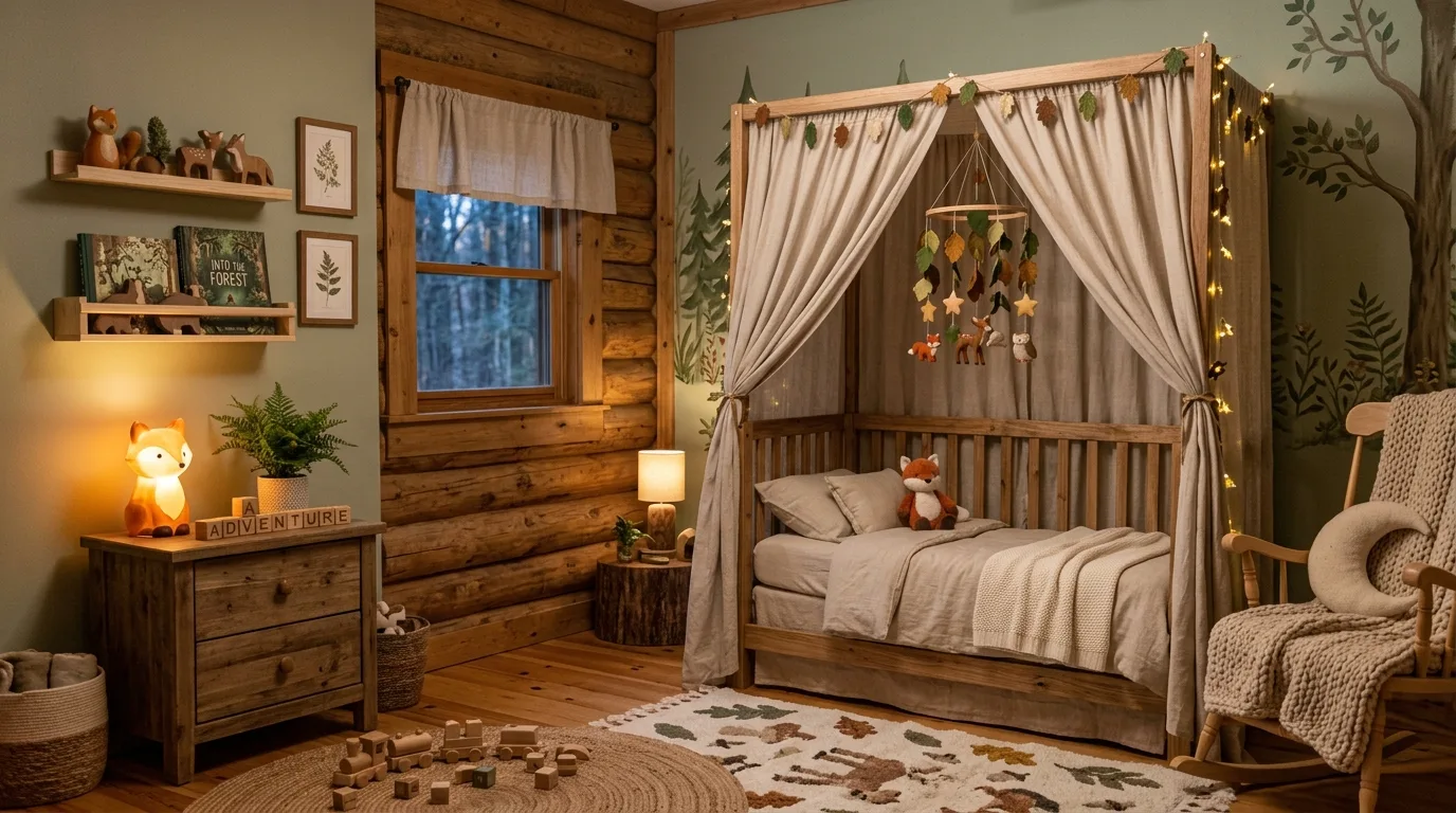 13 Whimsical Woodland Nursery Ideas for a Nature-Inspired Baby Space inspiration image 4