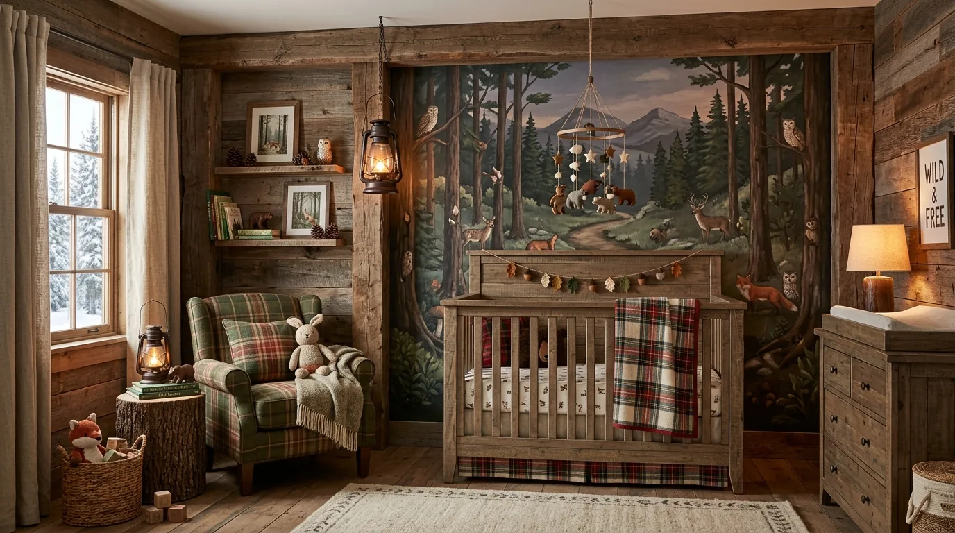 13 Whimsical Woodland Nursery Ideas for a Nature-Inspired Baby Space inspiration image 6