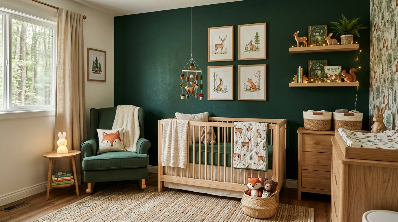 13 Whimsical Woodland Nursery Ideas for a Nature-Inspired Baby Space inspiration image 8