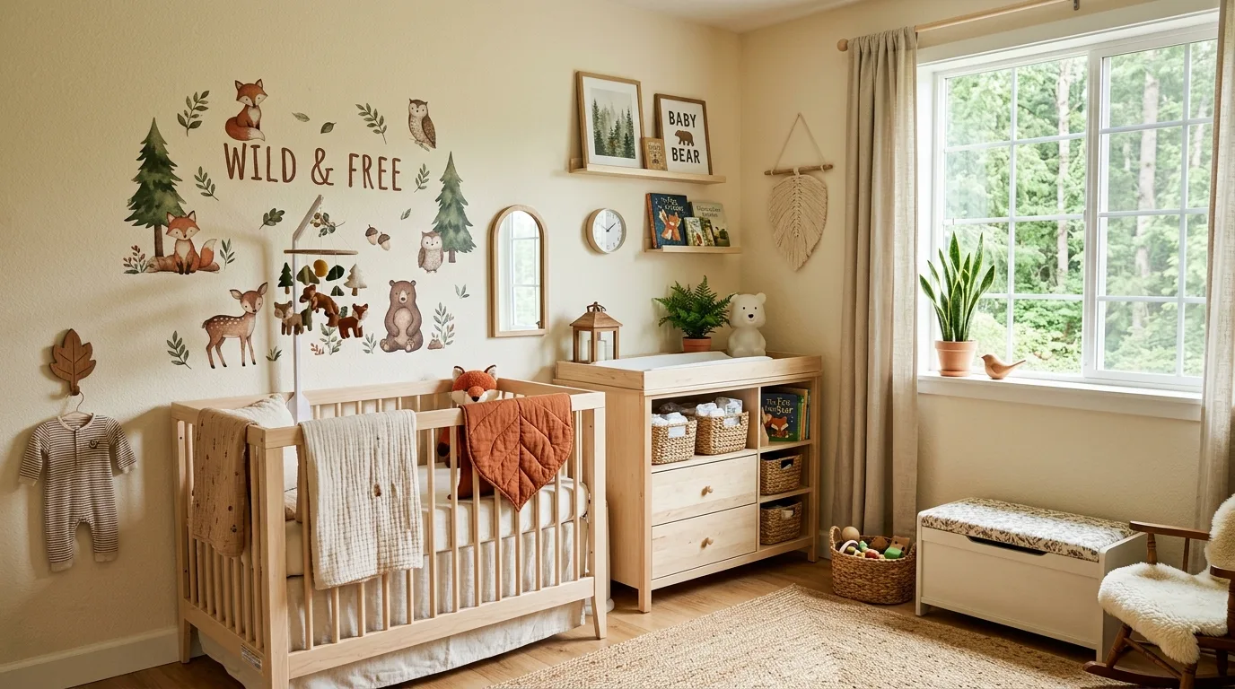 13 Whimsical Woodland Nursery Ideas for a Nature-Inspired Baby Space inspiration image 12