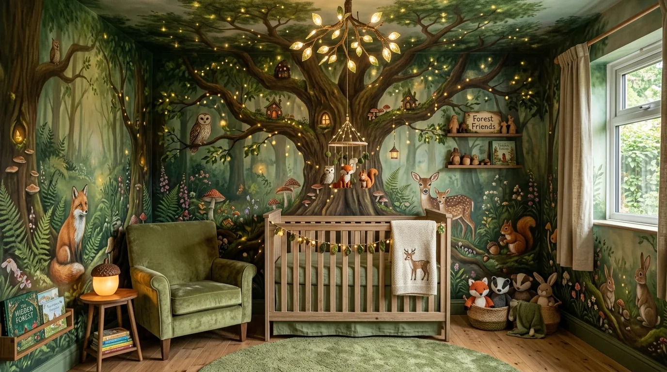 13 Whimsical Woodland Nursery Ideas for a Nature-Inspired Baby Space inspiration image 13