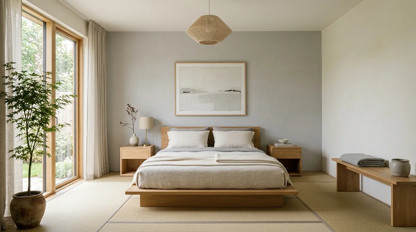 14 Zen Japandi Bedroom Ideas for a Calm and Minimalist Sanctuary inspiration image 2