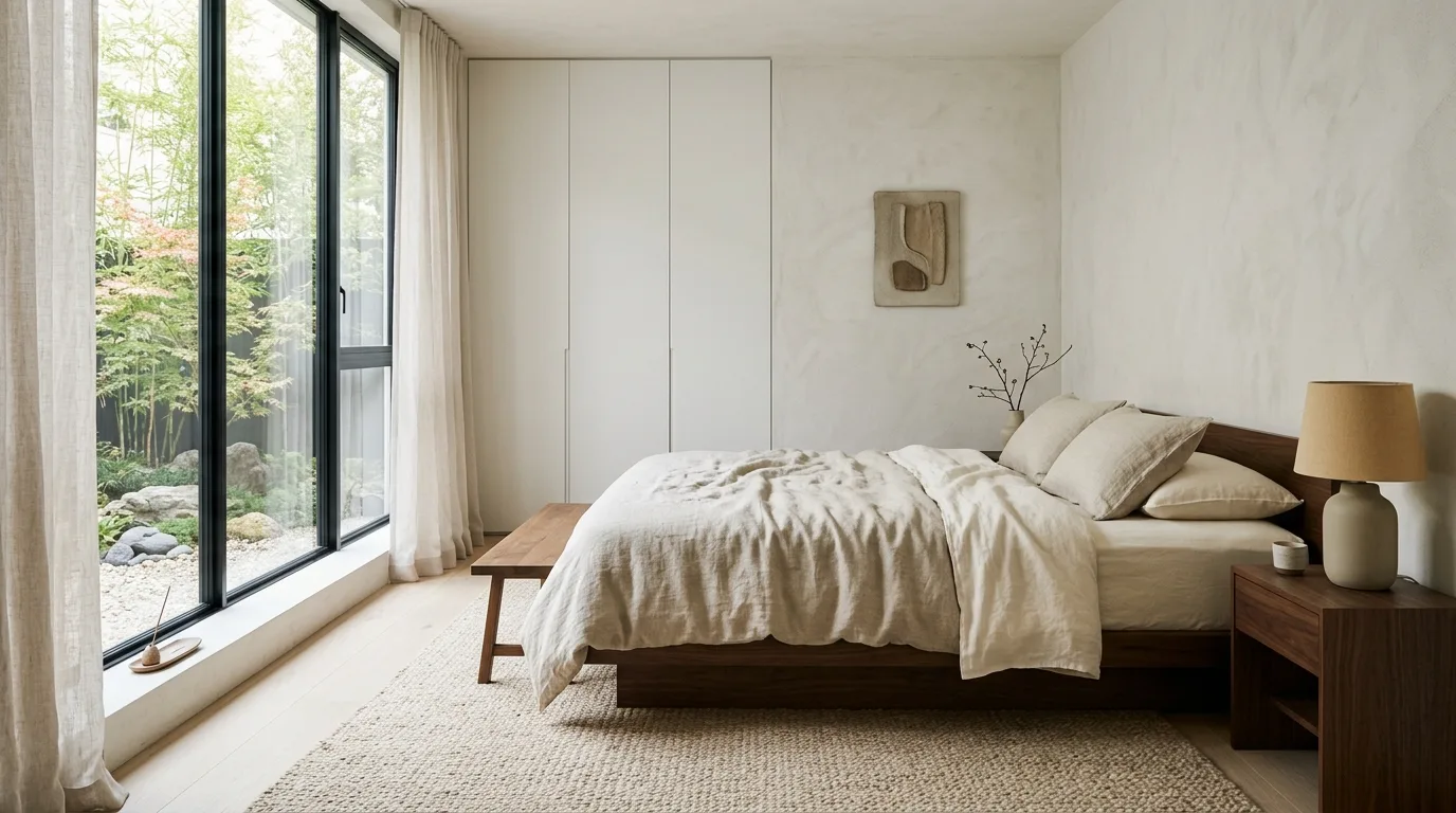 14 Zen Japandi Bedroom Ideas for a Calm and Minimalist Sanctuary inspiration image 5