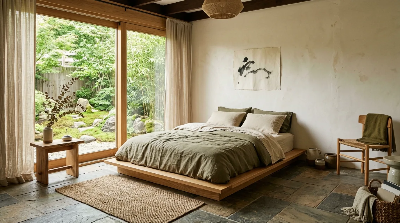 14 Zen Japandi Bedroom Ideas for a Calm and Minimalist Sanctuary inspiration image 7